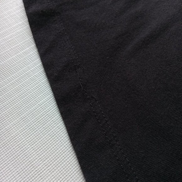 Old Navy Soft Washed Black and Gray Colorblock Short Sleeve Crew Neck Tee Large - Picture 9 of 9